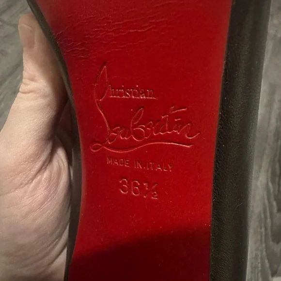 Christian Louboutin black pumps size 36 2/2 - Picture 3 of 7